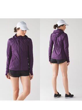 Lululemon | Rush Hour Jacket Darkest Magenta | Size 4